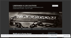 Desktop Screenshot of liberandoaloscautivos.com