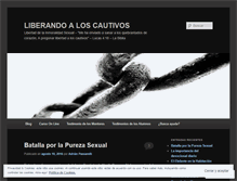 Tablet Screenshot of liberandoaloscautivos.com